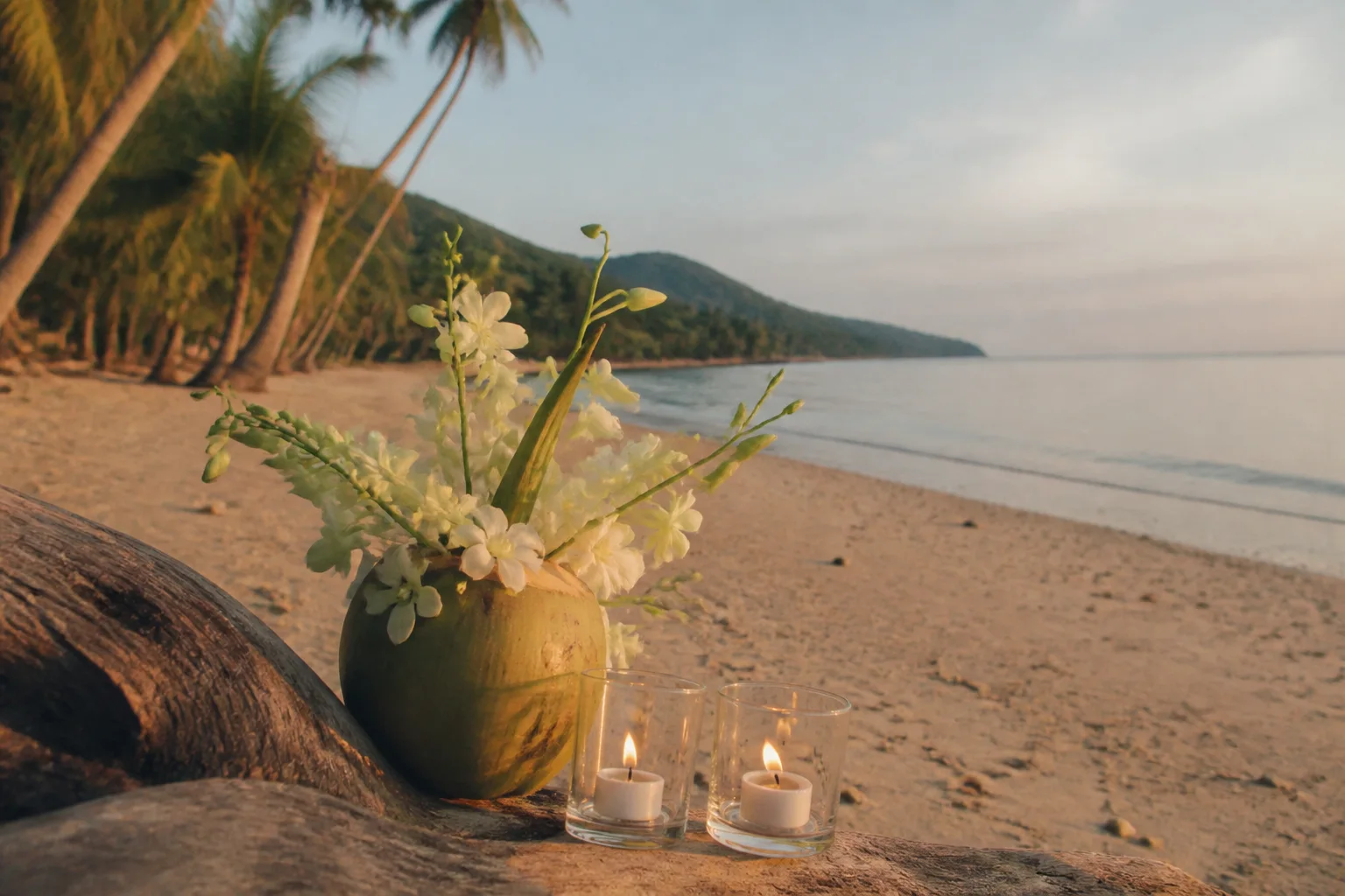 Atmosphere and detail: Honeymoon on Koh Phangan