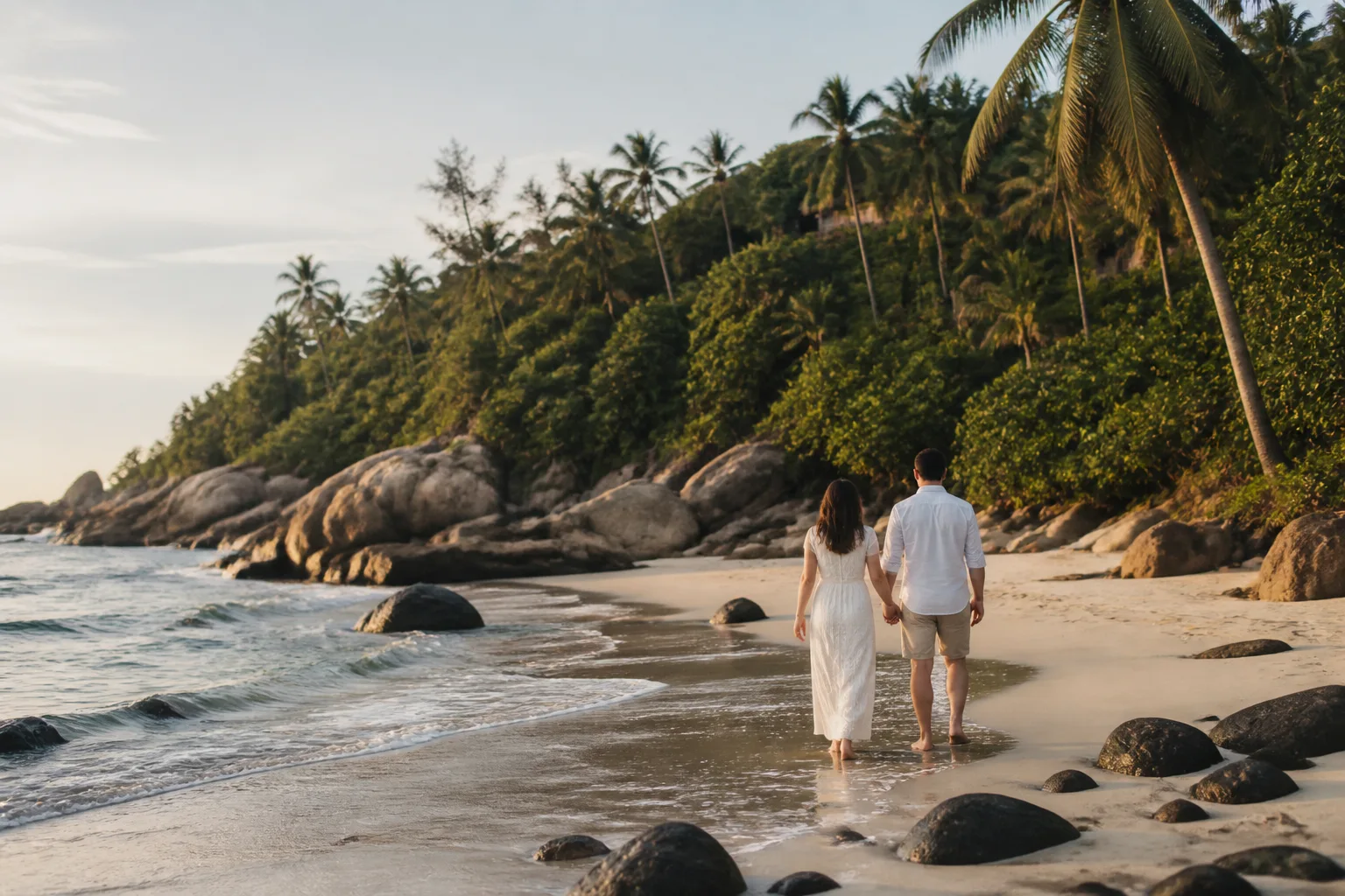 Calm coordination: Honeymoon on Koh Phangan