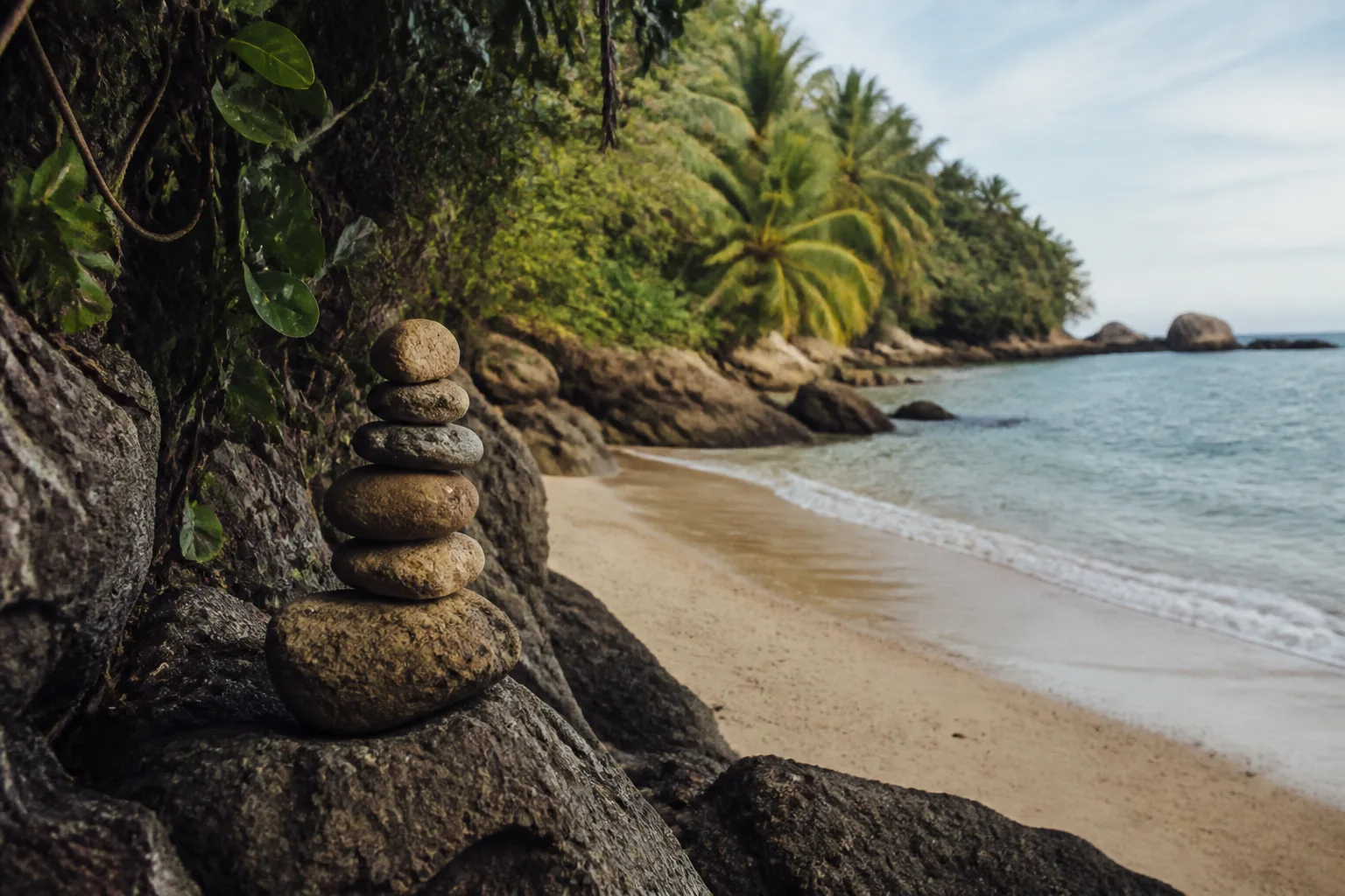 Atmosphere and detail: Secret Beach