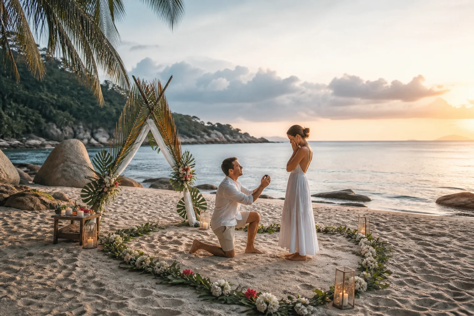 Marriage Proposal with Decor on Koh Phangan — атмосфера и кадры (hero)
