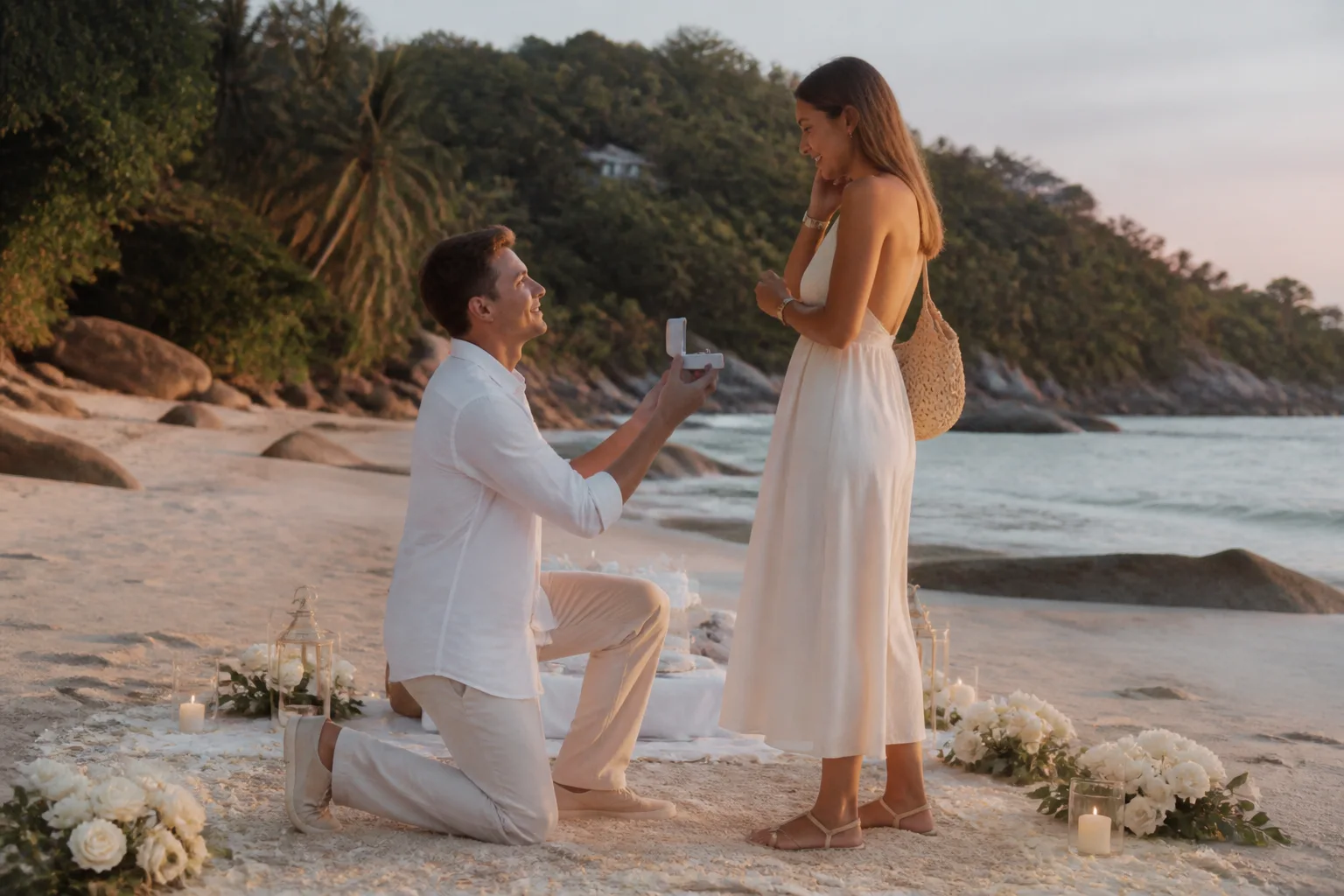 Atmosphere and detail: Marriage Proposal with a Photographer on Koh Phangan