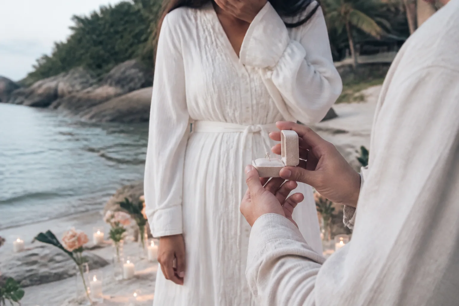 Atmosphere and detail: Surprise Marriage Proposal on Koh Phangan