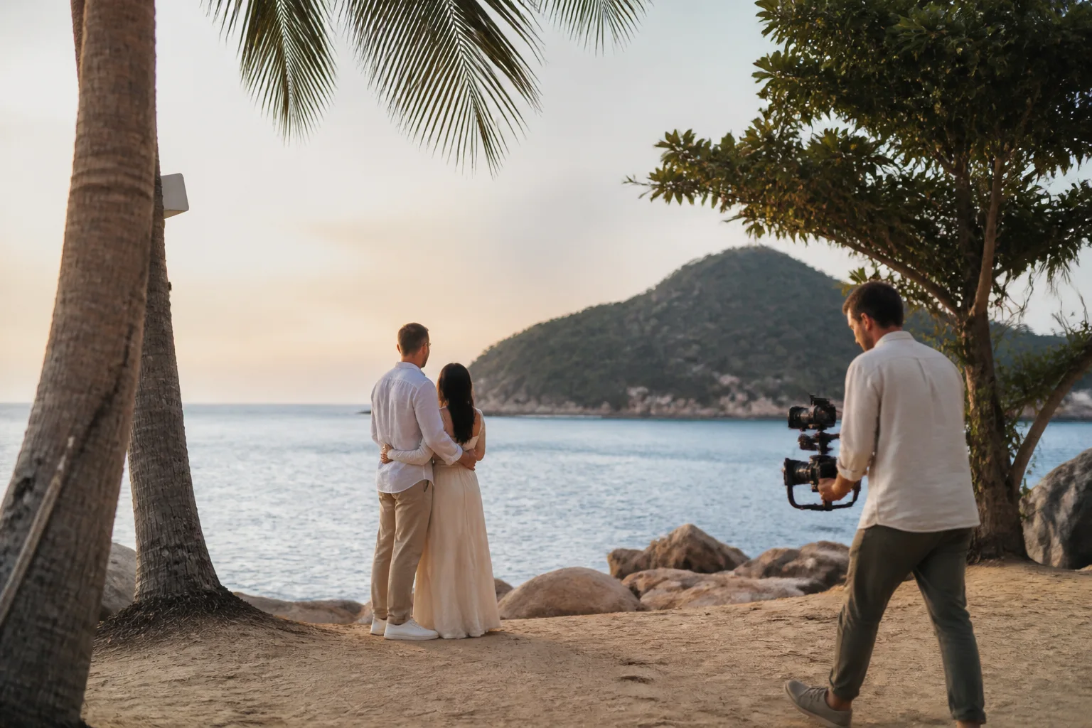 Calm coordination: Proposal Videography on Koh Phangan