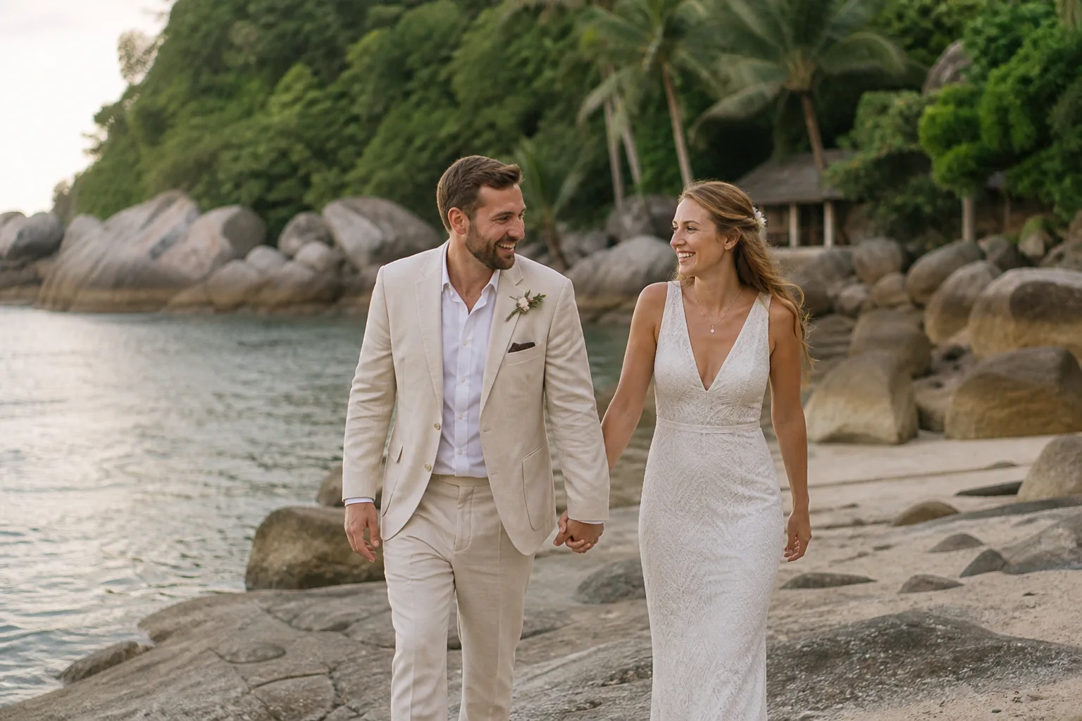 Calm coordination: Wedding at Bottle Beach (Mae Haad)