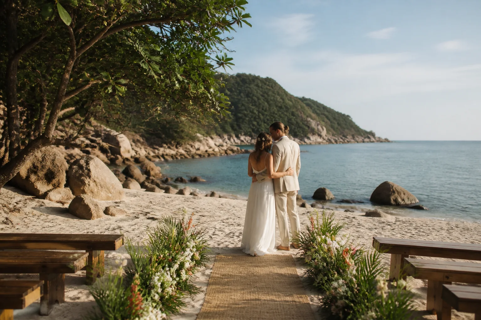 Wedding at Haad Yuan — атмосфера и кадры (hero)