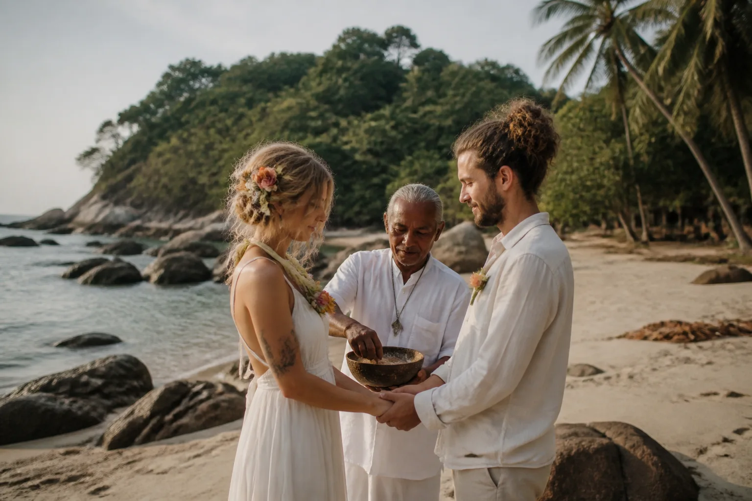 Calm coordination: Symbolic Wedding Ceremony on Koh Phangan