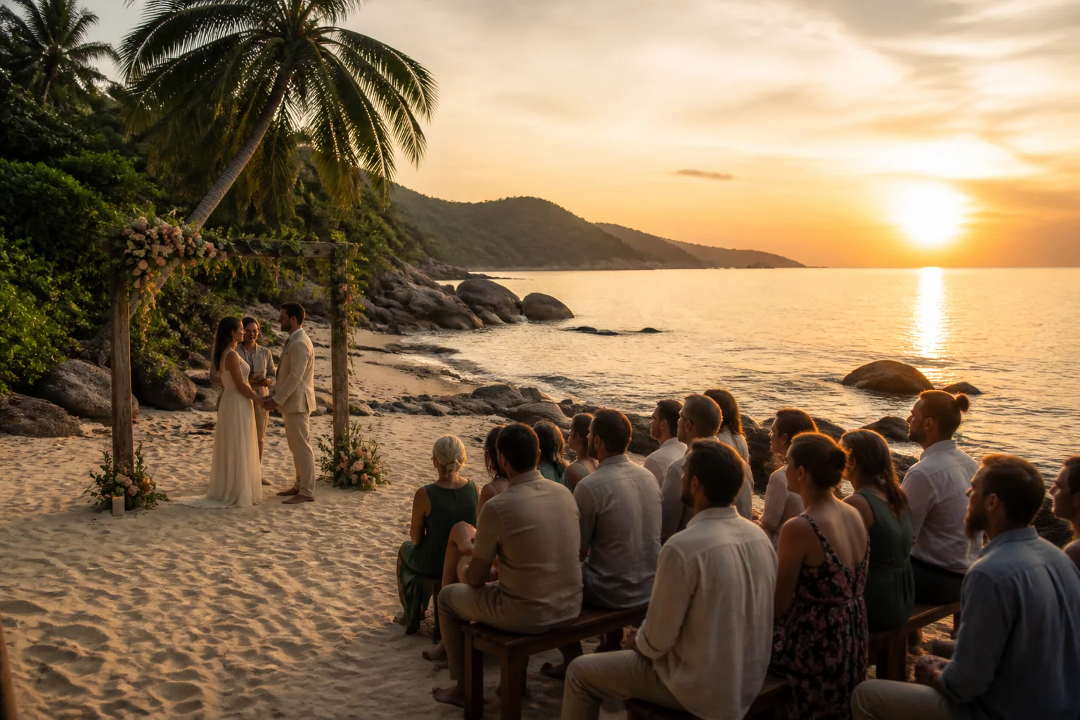 Sunset Wedding on Koh Phangan — атмосфера и кадры (hero)