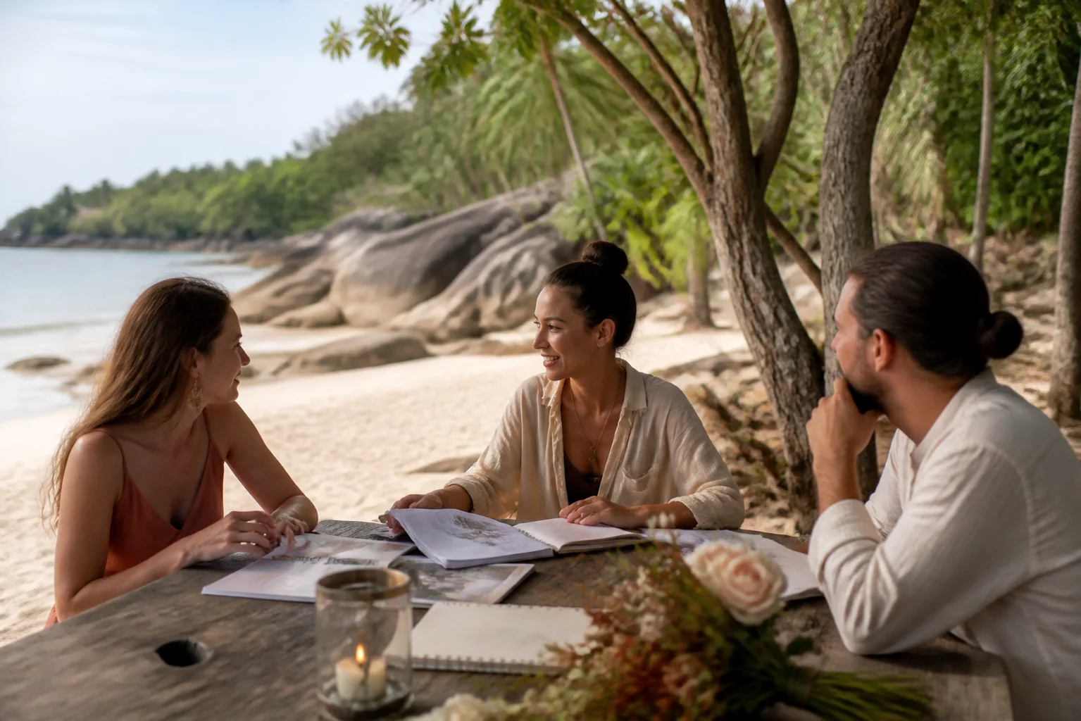 Calm coordination: Wedding Planner on Koh Phangan