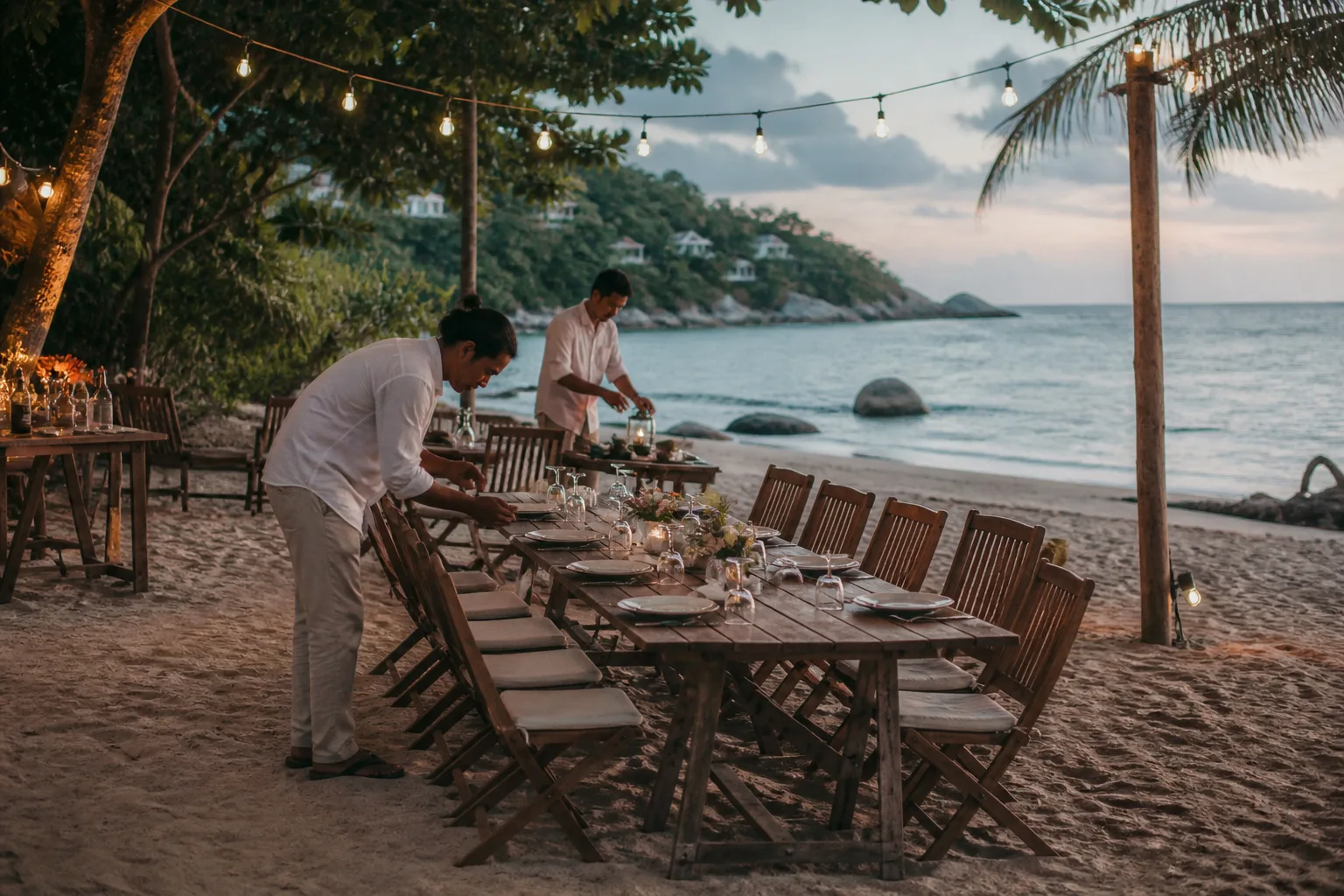 Calm coordination: Catering & Banquet Service on Koh Phangan